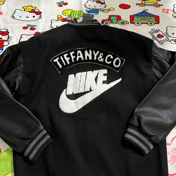 Nike And Tiffany Embroidered Varsity Jacket - Picture 7 of 7